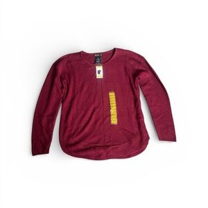 Design History Burgundy Sweater